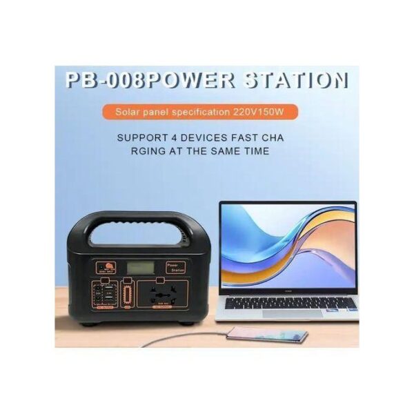 150W Portable Power Station Solar Generator Battery Charger 110/220V Energy Power Solar Charger For Outdoor Camping - Image 2