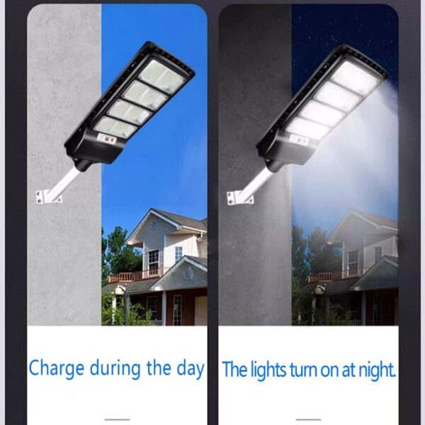 High-End Solar Street Lights Outdoor 500W With Lamp Poles - Image 2