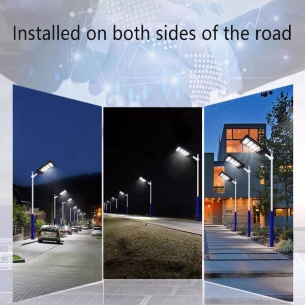 High-End Solar Street Lights Outdoor 500W With Lamp Poles - Image 7